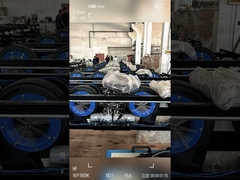 8 ünite KL360-2 dokunmasız araba yıkama makinesi hata ayıklamasını tamamladı ve paketlenmeye hazır!