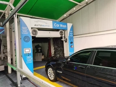 Kolon rollover 5 fırça araba yıkama makinesi Peru'ya tam konteyner nakliye!