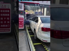 Kolon Çift kemerli tünel tipi Tam otomatik araba yıkama sistemi