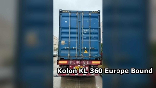 Kolon KL-360 Araç Yıkama Makinaları Avrupa'ya Teslim Edildi
