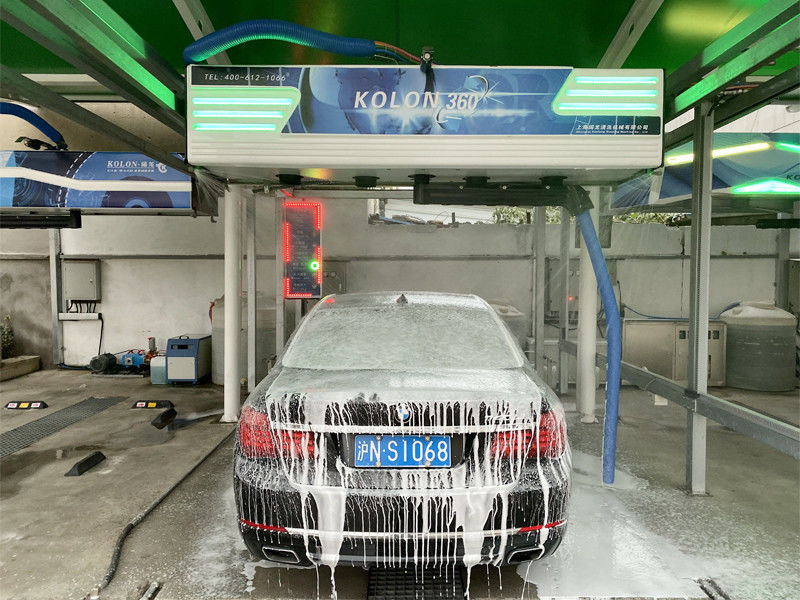 360 derece her yönlü araba yıkama makineleri otomatik araba yıkama makineleri KL360-1 tek kollu