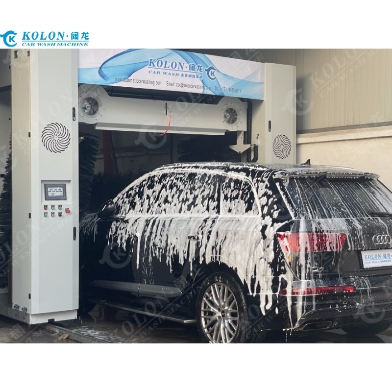 5 fırça Otomatik Dönüştürme Araç Yıkama Makinesi Fırlatıcı Otomatik olarak Araç için Yukarı Aşağı