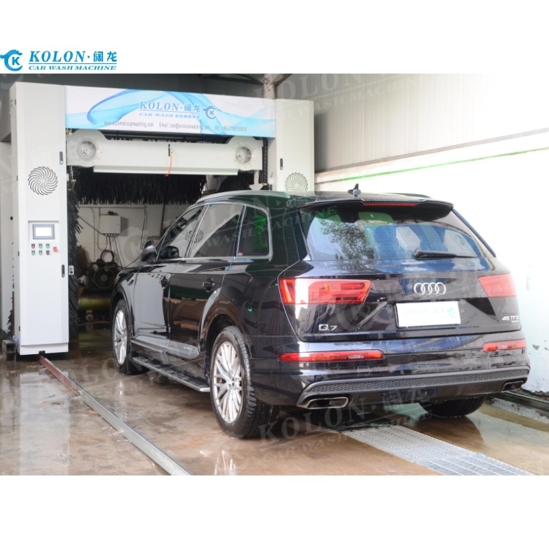 5 fırça Otomatik Dönüştürme Araç Yıkama Makinesi Fırlatıcı Otomatik olarak Araç için Yukarı Aşağı