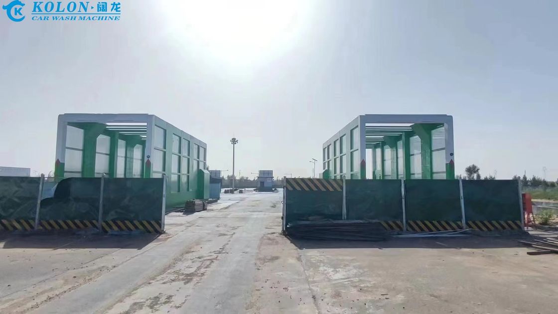 Yıkama süresi 3-5 dakikalık elektrikli otobüs yıkama makinesi