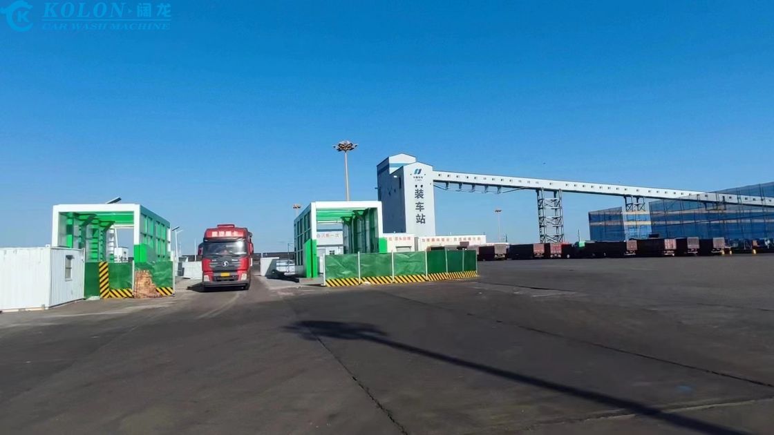 Yıkama süresi 3-5 dakikalık elektrikli otobüs yıkama makinesi