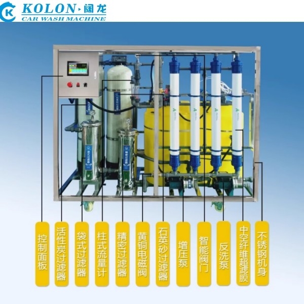 Kolon Tam Aralık Temizleme Deodorizasyon Standart Tekrar Kullanım Yüksek Basınçlı Temizleyici Paslanmaz Çelik Atık Su Arıtma Sistemi