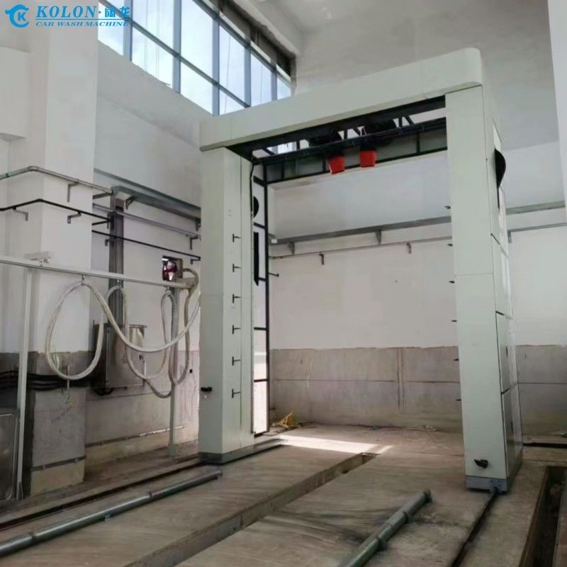 Kolon Tıbbi araç yıkama ve dezenfeksiyon entegre makine Su tasarrufu elektrikli otobüs yıkama sistemi