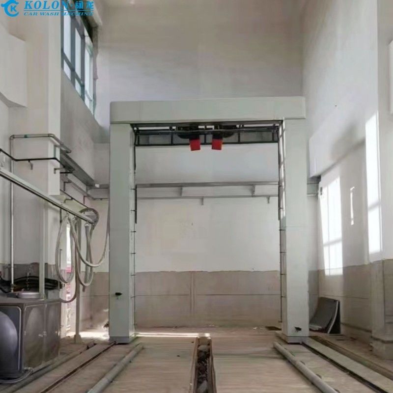 Kolon Tıbbi araç yıkama ve dezenfeksiyon entegre makine Su tasarrufu elektrikli otobüs yıkama sistemi