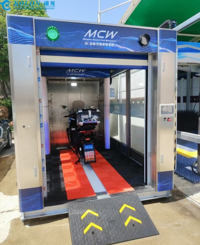 KOLON KL-A serisi en yeni model Uzaktan Kumandalı Yüksek Basınçlı Motosiklet Yıkama Makinesi paslanmaz çelik