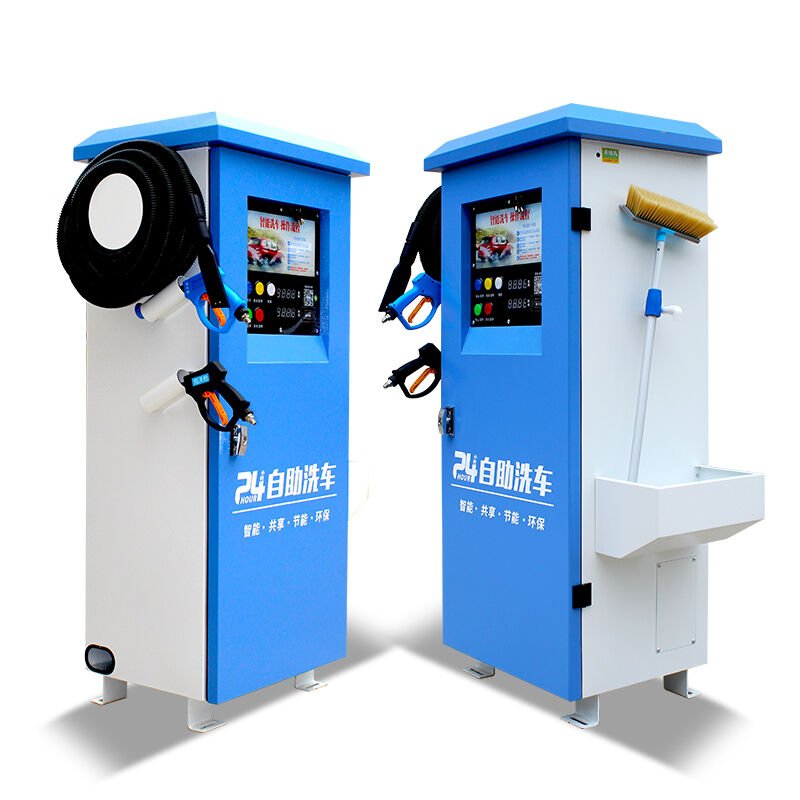ZL-05KL Kendine Hizmet Araç Yıkama Makinesi 3.0KW Hepsi Birde Ödeme Temizlik Sistemi