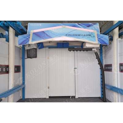 Otomatik dokunmasız araba yıkama makinesi donanımı KL-360 PLUS 22kw Su pompası 22kw Fan