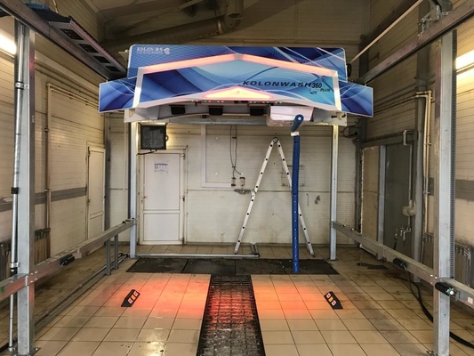 Dokunmasız Basınçlı Otomatik Araba Yıkama Makinesi 24.5Kw Güç Düzenlenebilir Su Basıncı Çoklu Ödeme Seçenekleri