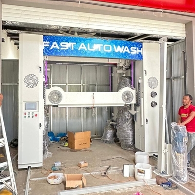 15 araba/saat köpükle püskürtme hızlı yıkama süresi ile araba yıkayıcı