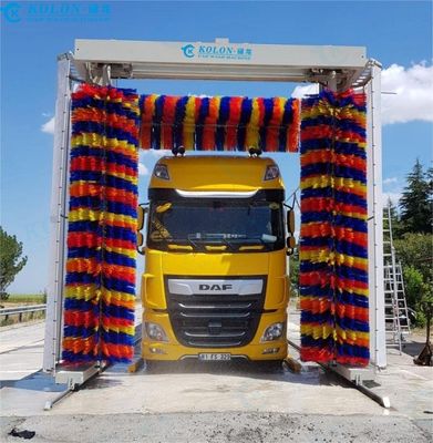 KOLON KL-BS8 Otomatik Otobüs Araç Yıkama Makinesi Araç başına 267L Su Tüketimi
