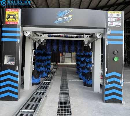 Otomatik Tünel Oto Yıkama Makinası 12.5m Konveyör Sistemi | Kolon KL-9SF